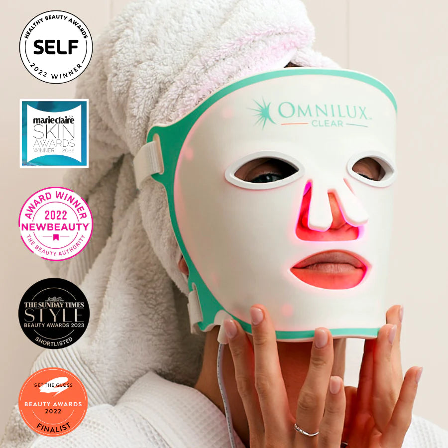 Omnilux Clear LED Light Therapy Mask Afterpay Zippay Laybuy